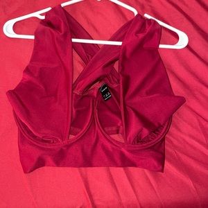 Underwire crop top!